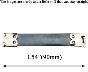 ตัวล็อคแบบหนีบ Hahiyo Flex Frame Kiss Clasp ขนาด Mm พร้อมบานพับโลหะด้านใน คลิปเกี่ยว แข็งแรง ทนทาน เปิด-ปิดได้อย่างราบรื่น เหมาะสำหรับงาน DIY - Product Image 2
