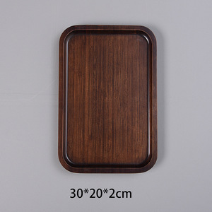 Plateaux rectangulaires en bois massif d'acacia et de noyer, très demandés, pour la décoration intérieure, les aliments, les légumes et les fruits - Product Image 3
