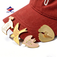 Longzhiyu - Clip Magnético para Gorra de Golf con Logotipo de Marca Metálico Personalizado, Diseño Más Reciente de Fábrica con 20 Años de Experiencia, Marcador de Pelota Extraíble