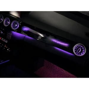 Éclairage d'ambiance en fibre de carbone pour Mercedes-Benz Classe E W212 (2010-2015) – Neuf, compatible avec la mise à niveau de votre véhicule - Product Image 4