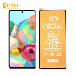 防破碎9D纳米柔性手机玻璃屏幕保护膜陶瓷哑光软膜适用于Redmi note9S 9 Prime Poco M2 Pro 9A 9C