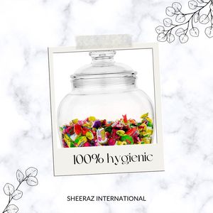 Candy & <b>Cookie</b> <b>Jar</b> with Lid 1 Gallon Premium Acrylic Clear Apothecary <b>Jar</b> Wedding & Home Decor Centerpiece Storage Canister - Product Image 2