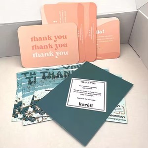 Carta di visualizzazione colorata personalizzata della fabbrica Whosale con Design gratuito, biglietto di auguri per la decorazione regalo di compleanno - Product Image 4