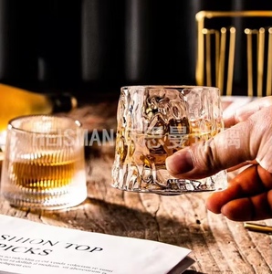 Modern European Whiskey Wine <strong>Glasses</strong> Crystal <strong>Glass</strong> <strong>Spirit</strong> Bar Liquor Beer <strong>Glasses</strong> 290ml Customizable Logo - Product Image 3