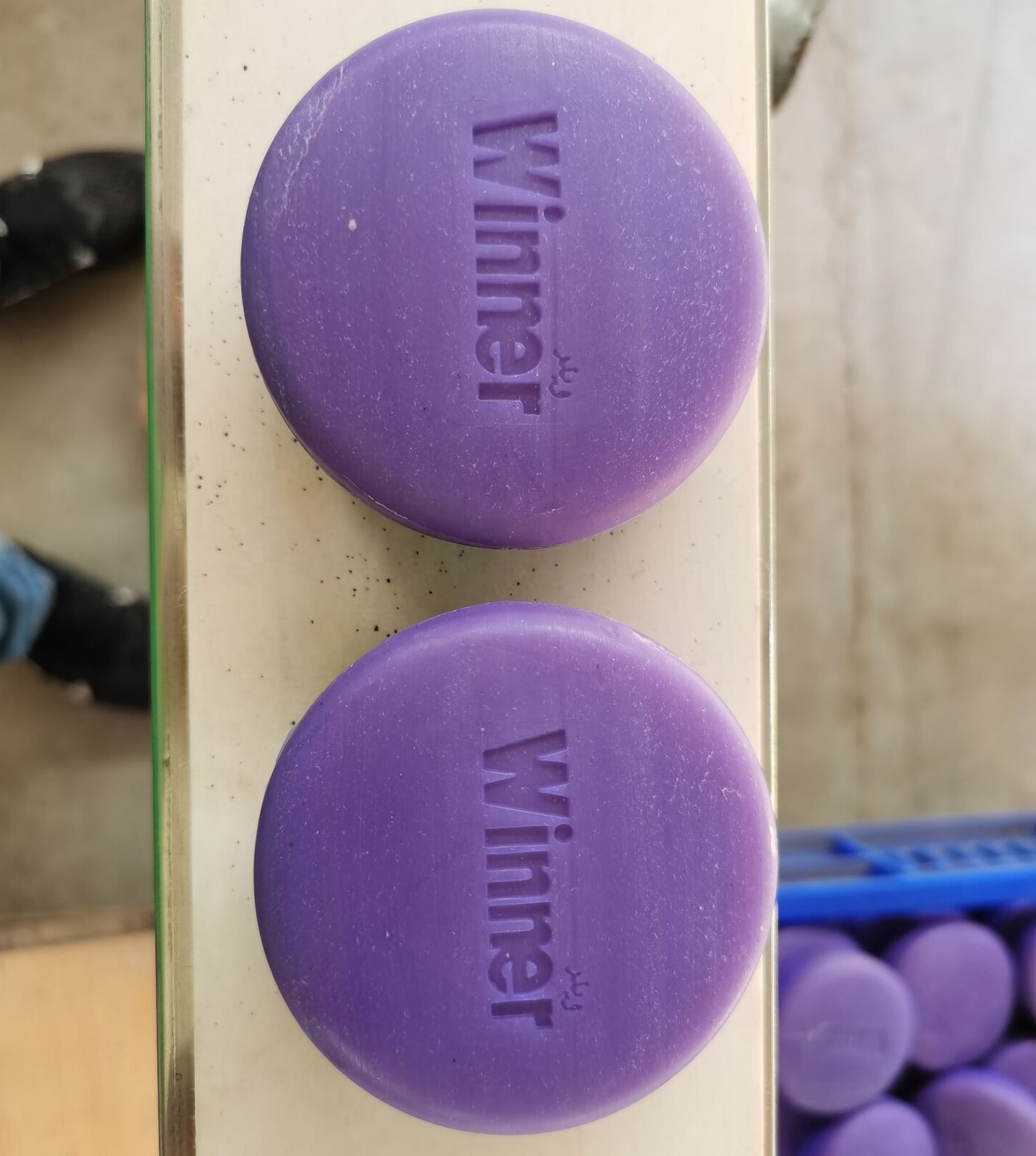 automatic soap mold kit with stamping