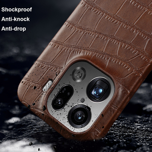 เคสหนังเทียมลายจระเข้ระดับพรีเมียมสำหรับออปโป้ ไฟนด์ X9 อัลตร้า X8 โปร X7 X6 Reno9 <span class=keywords><strong>Reno8</strong></span> <span class=keywords><strong>Plus</strong></span> - Product Image 4