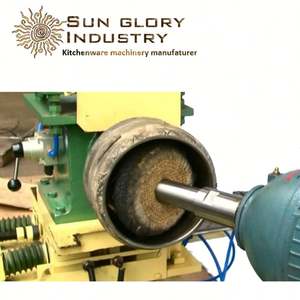Máquina pulidora automática Sunglory Cookware Pot Utensilios para acero inoxidable - Product Image 5