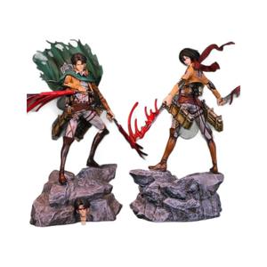 Figura de <span class=keywords><strong>Anime</strong></span> Versión Dañada en Batalla Figura de PVC de <span class=keywords><strong>Anime</strong></span> Attack Shingeki No Kyojin Rivaille Ackerman, Figuras de Dibujos Animados GK - Product Image 3