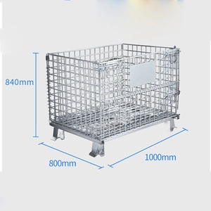 Contenedores de Malla Metálica para Almacenamiento de Acero de Alta Calidad de 50x50, Contenedores de Malla Metálica para Almacén - Product Image 5