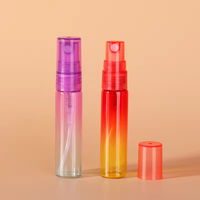Atomiseur de parfum potable de stock de bouteille en verre de mini jet de 10ml avec le jet de brume pour l'emballage de parfum