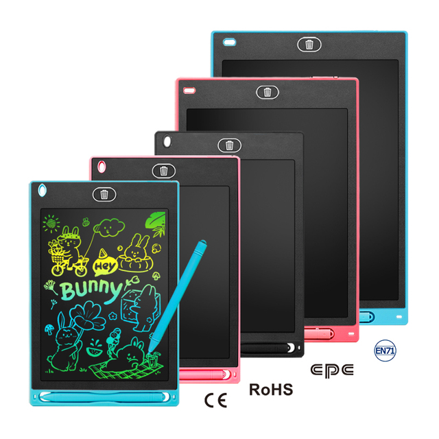 Kids Digital Electronic Graphic Drawing Boards 8.5 Inch Lcd Writing Tablet Memo Pad 8.5 10 12 Inch Graffiti Board Scribbler Pad