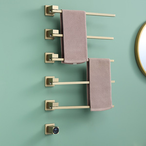 HONGDEC rotatif affichage numérique <span class=keywords><strong>porte</strong></span>-<span class=keywords><strong>serviettes</strong></span> électrique chauffage sèche-<span class=keywords><strong>serviettes</strong></span> dissimulé mural <span class=keywords><strong>porte</strong></span>-<span class=keywords><strong>serviettes</strong></span> <span class=keywords><strong>salle</strong></span> <span class=keywords><strong>de</strong></span> <span class=keywords><strong>bain</strong></span> - Product Image 3