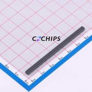 CLP-150-02-F-D Pin Socket SMD,P=1.27mm Connector ( Pitch: 1.27mm )( Row Spacing: 1.27mm )( Mounting Type: Vertical Mount ) - Product Image 1