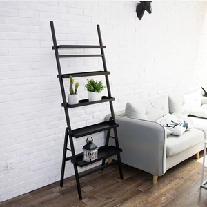 Estante Plegable para Plantas con Marco Metálico, Estante Multifuncional Móvil <span class=keywords><strong>Tipo</strong></span> <span class=keywords><strong>Escalera</strong></span> para Flores - Product Image 2