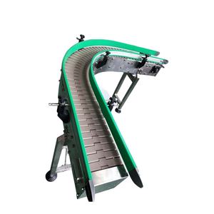 Convoyeur à chaîne à plateau plat de qualité alimentaire MAXSEN, personnalisé, pour le transport de bouteilles de boissons - Product Image 6