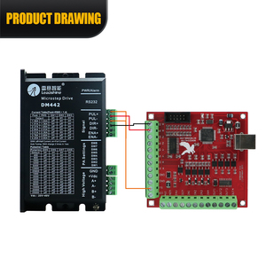 HLTNC inteligente 42 controlador de Motor paso a paso de dos fases DM422C DM442 DM432C M322C Tipo de pulso de CC para máquina de grabado - Product Image 6