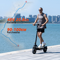 Scooter Eléctrico, Nuevo, Homologado para Calle, Llegada a Alemania, Plegable para Adultos, Certificado UN38.3, Batería de Litio de 500W, 150kg, Impermeable