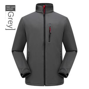 Chaqueta Táctica de Invierno para Exteriores, con Cuello Alto, Forro Polar, Protección UV, Gruesa, Estilo Resistente para Hombre, con Cierre - Product Image 3