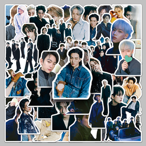 สติกเกอร์ตกแต่งเคสมือถือ แล็ปท็อป 50 ชิ้น ลายวงบอยแบนด์ <span class=keywords><strong>GOT7</strong></span> สไตล์เท่ห์ แฟชั่น ทันสมัย สำหรับโปรโมชั่นโรงงาน - Product Image 1