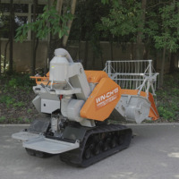 Moissonneuse-batteuse agricole à chenilles WN-CH15 9,5 kW 1100 mm