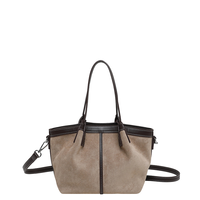 Kleine niche Vintage Me-ladin Frosted PU handtas voor dames Herfst High-end Luxe Casual Veelzijdige Open Schouder Crossbody Tas