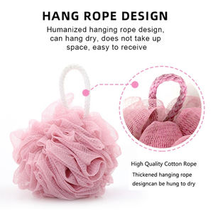 Esponja de Baño Exfoliante, Esponja de Malla Suave para Ducha, Limpiador de Piel Corporal, Herramienta de Limpieza, Accesorios de Baño, Nuevo - Product Image 6