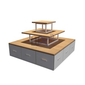 Marque de luxe haut de gamme vêtements et accessoires boutique vitrine conception de meubles - Product Image 1