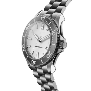 Montre de plongée mécanique personnalisée avec logo OEM, mouvement automatique suisse SW200-1, 30 ATM, lunette en céramique, acier inoxydable 316L, montre-bracelet pour homme - Product Image 4