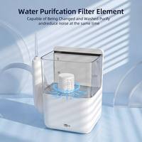 Hydropulseur de comptoir domestique 900 ml, grand réservoir, lumière UV, batterie 2500 mAh, étanche IPX5, fonction mémoire 2 min