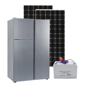 Nevera de 12V alimentada por energía Solar, congelador, novedad