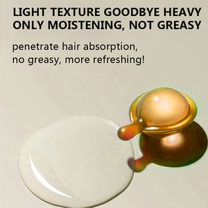 Cápsulas de Aceite de Suero con Vitaminas para el Cabello, 50 Unidades, de Manteca de Karité Orgánica Natural, Marca Privada OEM, para el Crecimiento del Cabello - Product Image 3