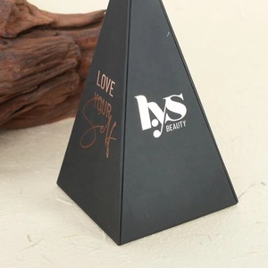 Custom Triangle <b>Magnetic</b> Closure Luxury Foldable Rigid Cosmetics Jewelry Perfume Packaging Paper <b>Gift</b> <b>Box</b> - Product Image 6