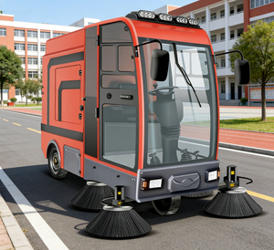 Máquina Eléctrica Profesional Montada para Limpieza de Carreteras, Motor para Camión de Barrido Manual, Marca AOMAN, 1 Año de Garantía - Product Image 4