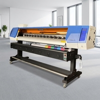 Impresora Eco Solvente de 1.8m con Cabezal de Impresión XP600, Plotter de Inyección de Tinta Digital para Impresión de Lonas Flexibles, Pancartas y Material para Exteriores