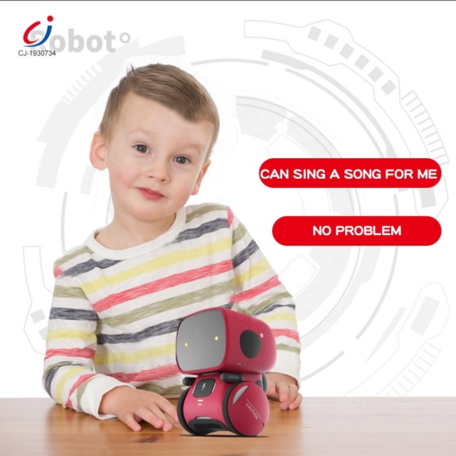 AT Interactive Plastic Educational Intelligent Robot, Talking Remote Control Smart Robot for Kids