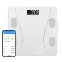 Báscula de Baño Digital Electrónica BL-2602 Personalizada Inteligente para Análisis de Grasa Corporal y Peso con Conexión USB