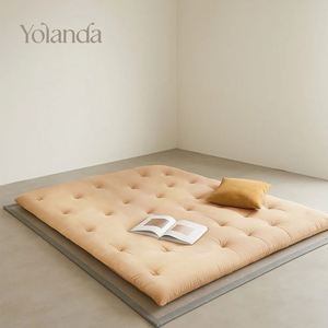 2.5inches Hot Selling Customizable Quilted 2026 New Design Soft Comfortable Tatami <b>Mat</b> for Family Daily Use Wholesale - Product Image 2
