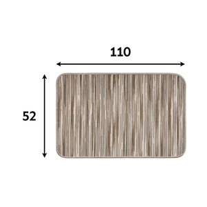 Tappeto Decorativo Creativo e Originale Chalet Plus, Arancione, Dimensioni 51cm X 52cm X 110cm - Product Image 3