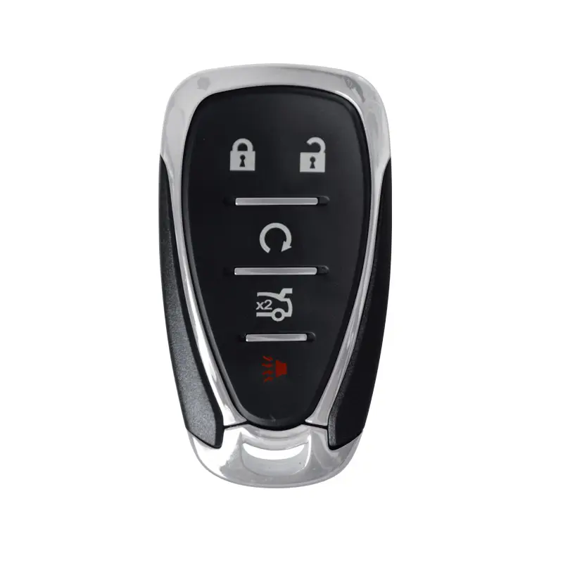 Haute qualité 5 bouton modifié pliant flip télécommande chevrolet voiture clé à distance clé de voiture chevy porte-clés