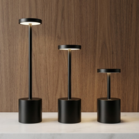 Lampe de table sans fil personnalisable avec chargeur sans fil, batterie portable, variateur tactile, lampe de table sans fil pour restaurant, rechargeable