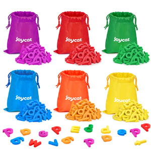 Joycat - Juguete de Letras Magnéticas del Alfabeto, 312 Letras Minúsculas Magnéticas, Juego Educativo de Aprendizaje <span class=keywords><strong>para</strong></span> <span class=keywords><strong>Preescolar</strong></span>, Aprendizaje del Abecedario - Product Image 6
