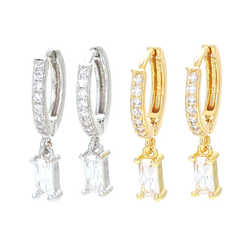 Dagelijkse Slijtage Hoop Earring Sieraden 14K Gouden Stud Oorbel Sterling Zilver 925 Oorbellen Voor Vrouwen
