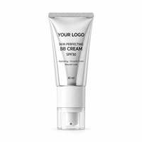 Buat Sendiri BB Cream OEM 30ml SPF30 Bernapas, Tahan Lama, Melembapkan,  Foundation Makeup dengan Coverage Tinggi, Tahan Air