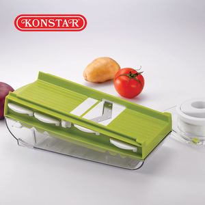 Promotion en gros : Ensemble de trancheurs manuels en plastique vert pour légumes, usage domestique - Product Image 4