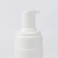 100ml 150ml 200ml PET emballage cosmétique personnalisé nettoyant mousse savon visage mat mousse plastique pompe bouteille conteneur pour le bronzage
