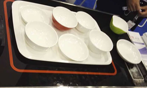 Assiette de table en mélamine RFID pour restaurant, avec puce NFC UHF RFID, pour le comptage intelligent et la vérification des tables - Product Image 2