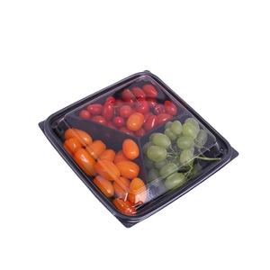 Wholesale variety of models 500G PET fruit plastic box plastic disposable fruit packaging box for fruit vegetable