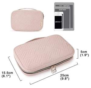 Estuche Organizador de Joyas de Viaje Personalizable con Logotipo OEM para Collares, Pendientes, Anillos y Pulseras con Material Duradero - Product Image 3