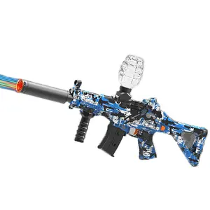 SG552 sıcak Gatling elektrik pili çocuk oyuncak tabanca makinesi çocuğun keskin nişancı oyuncak silahlar ve silahlar ordu