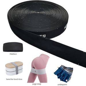 Ruban élastique pliable coloré en polyester recyclé pour bandeaux et nœuds pour cheveux de fille - Product Image 5